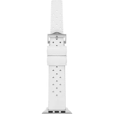 Zodiac Tropic Rubber Apple Watch® Watchband In White