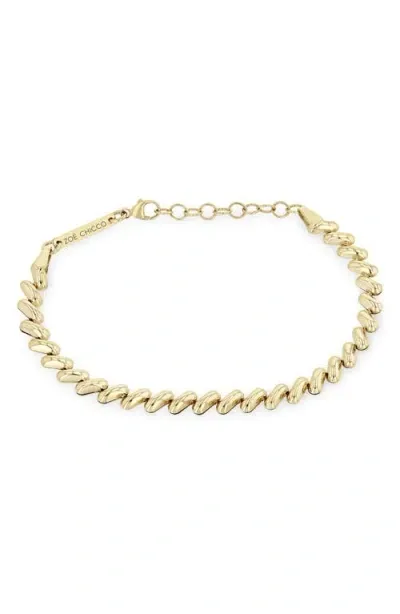 Zoë Chicco San Marco Chain Bracelet In Gold