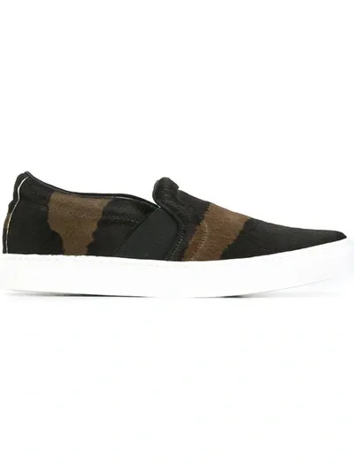 Lanvin ‘pull-on' Slip-on Sneakers In Black