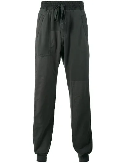 Haider Ackermann Grey Perth Panelled Track Pants