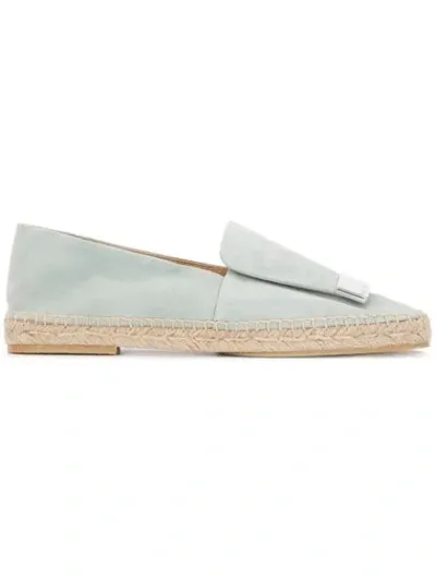 Sergio Rossi Sr1 Slip-on Espadrilles In Blue