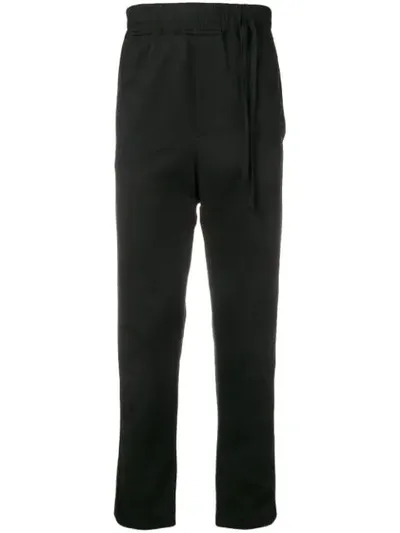 Damir Doma Side Drawstring Track Pants In 99black