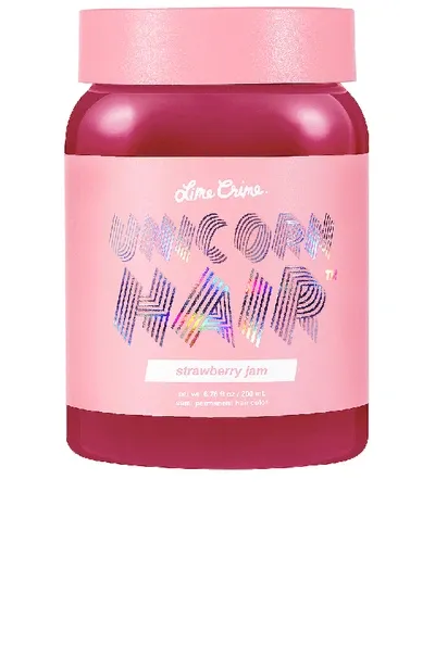 Lime Crime Unicorn Hair Full Coverage Semi-permanent Hair Color In Strawberry Jam