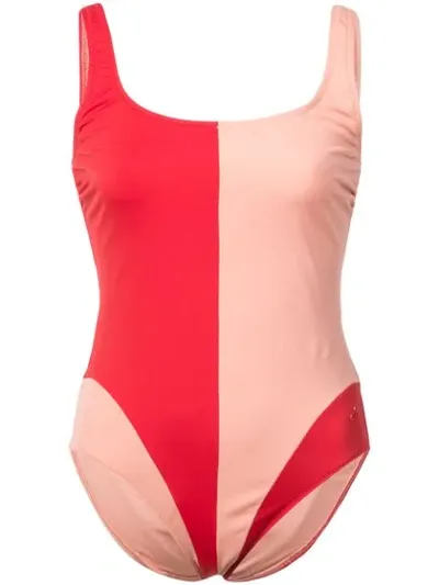 Morgan Lane Ava One Piece In Red