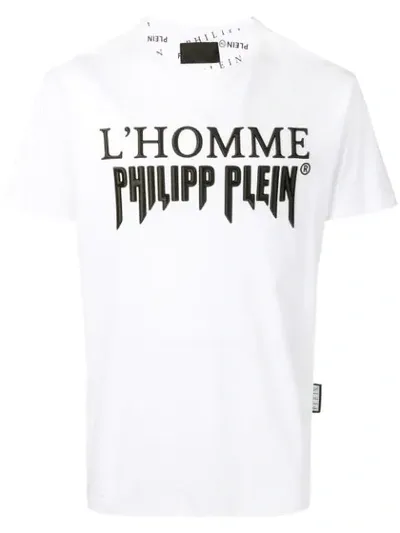 Philipp Plein L'homme  T-shirt In White