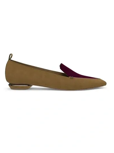 Nicholas Kirkwood Personalisierbare 'beya' Loafer In Brown