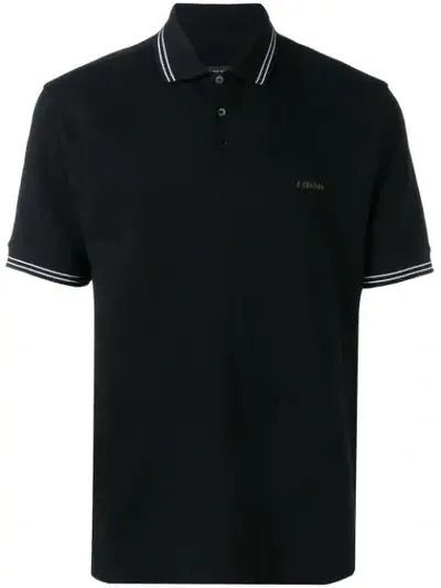 Z Zegna Classic Polo Shirt In Black