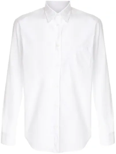 Maison Margiela Classic Formal Shirt In White