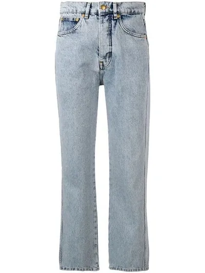 Victoria Victoria Beckham Super High Cali Jeans In Blue