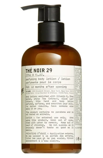 Le Labo The Noir 29 Perfuming Body Lotion 8 Oz. In White