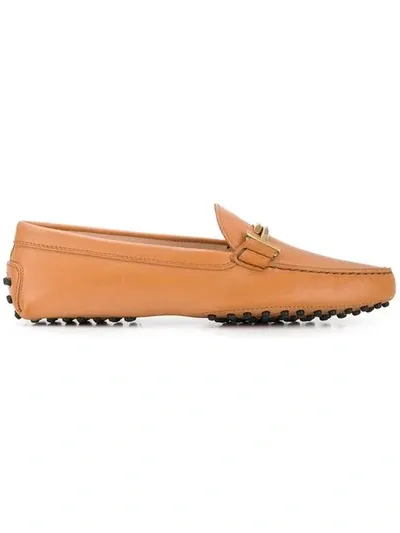 Tod's Gommini T Loafers In Neutrals