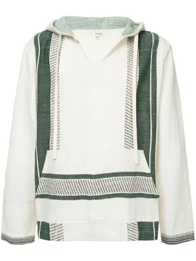 Lemlem Rada Striped Hoodie In Neutrals