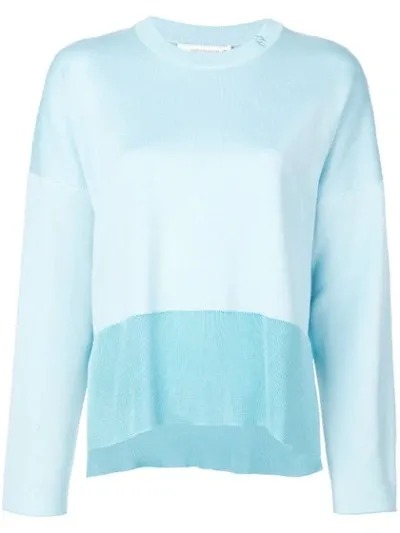 Cedric Charlier Dropped Shoulder Jumper In Blue