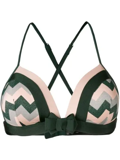 Marlies Dekkers Courage Triangle Bra In Green