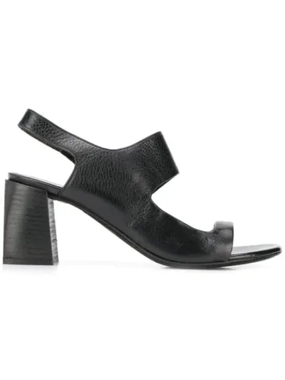 Marsèll High Block Sandals In Black