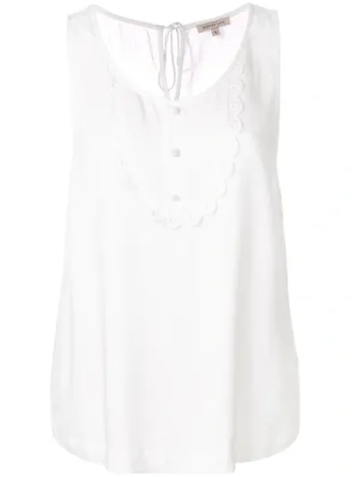 Morgan Lane Biba Tank Top In White