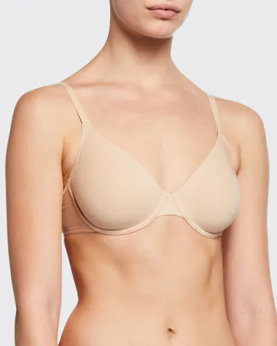 Hanro Smooth Illusion Underwire Spacer Bra In Beige