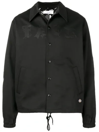 Facetasm X Dickies Boxy Fit Shirt Jacket In Black