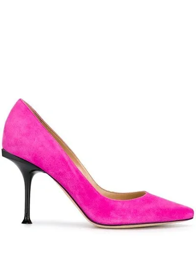 Sergio Rossi Sr Milano Pumps In Pink