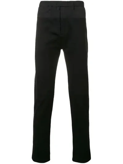 Kenzo Track Style Trousers In Black