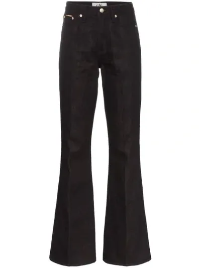 Eytys Oregon High-waisted Jeans In Black