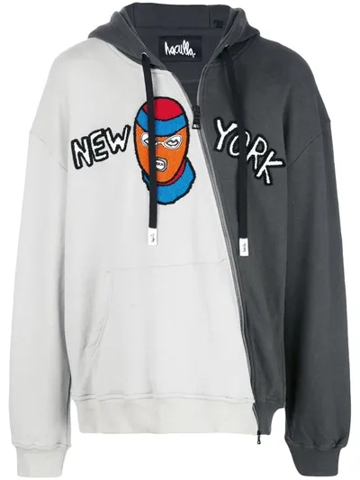 Haculla New York Divergence Hoodie In Grey