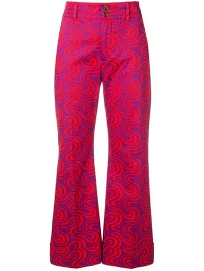 La Doublej Hendrix Trousers In Pink