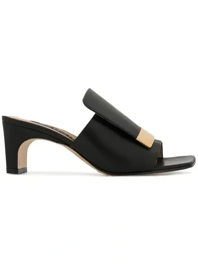 Sergio Rossi Sr1 Sabot Pumps In Black