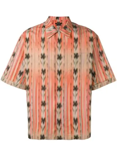 Qasimi Printed Shirt In Orange