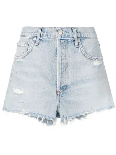 Citizens Of Humanity Blue Denim Shorts