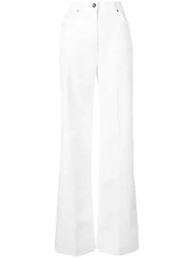 Etro High-waist Jeans In White