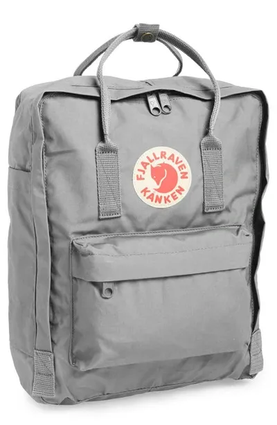 Fjall Raven Fjällräven Kånken Water Resistant Backpack In Fog