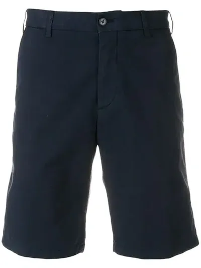 Loro Piana Classic Deck Shorts In Blue