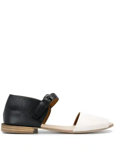 Marsèll Fil Bicolour Sandals In Black