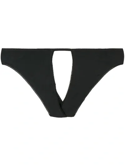 Maison Close Le Petit Secret Open Panties In Black