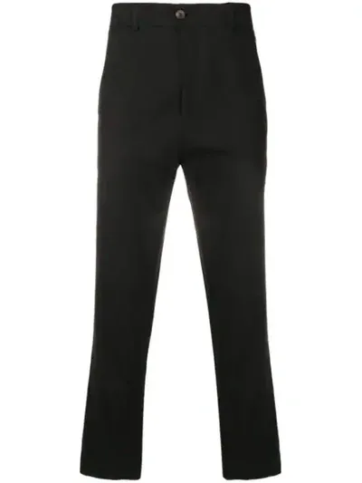 Société Anonyme Classic Chino Trousers In Black