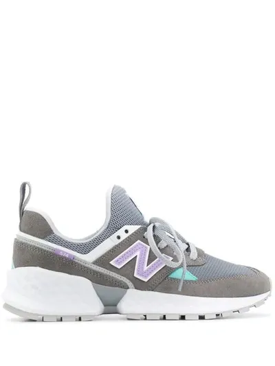 New Balance Panelled Sneakers In Grey