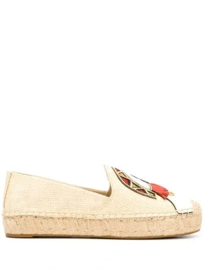 Tory Burch Parrot Espadrilles In Neutrals