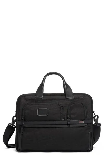 Tumi Alpha 3 Expandable Organizer Laptop Briefcase In Black