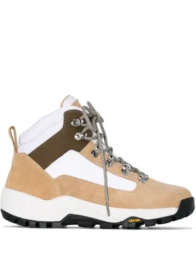 Diemme Beige Cortina Suede Hiking Boots In Neutrals