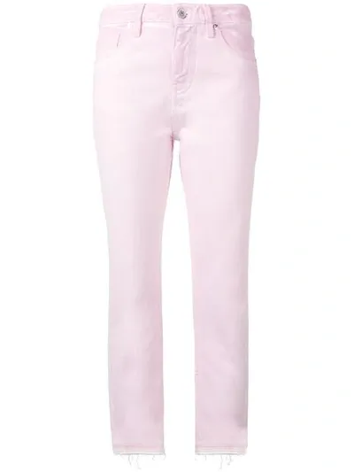 Pt05 Classic Slim-fit Jeans In Pink