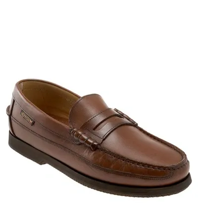 Mephisto 'cap Vert' Penny Loafer In Rust Leather