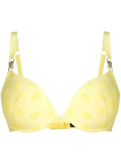 Marlies Dekkers Soif De Vivre Push Up Bra In Yellow