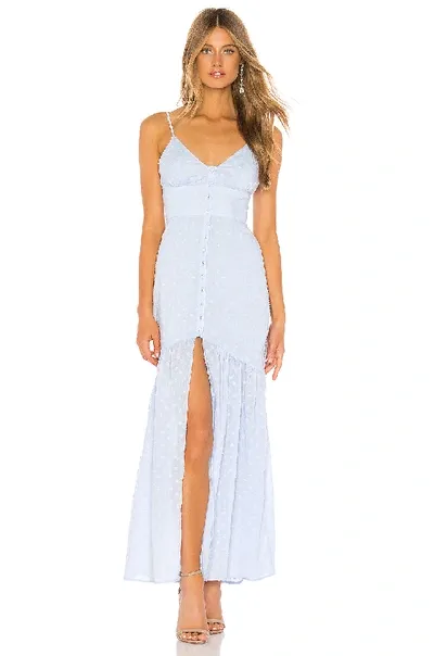 Majorelle Daniella Dress In Baby Blue