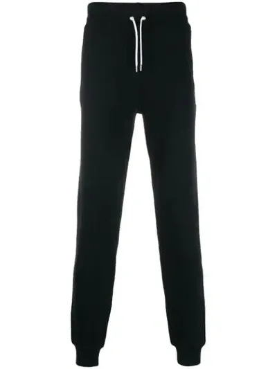 Maison Kitsuné Plain Track Pants In Black