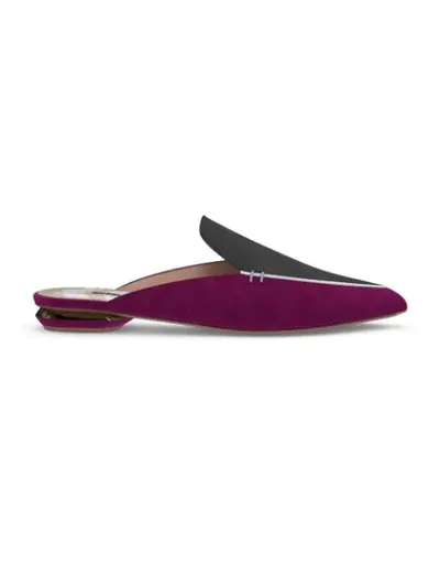 Nicholas Kirkwood Customisable Beya Mules In Purple