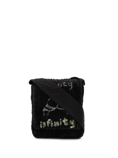 Bernhard Willhelm Corduroy Bag In Black