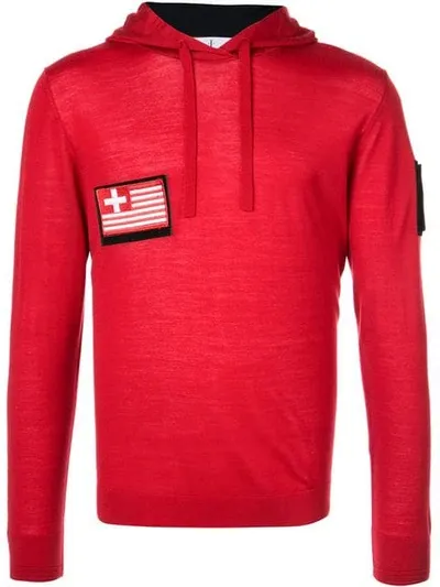 Aztech Mountain Heritage Hoodie In Red