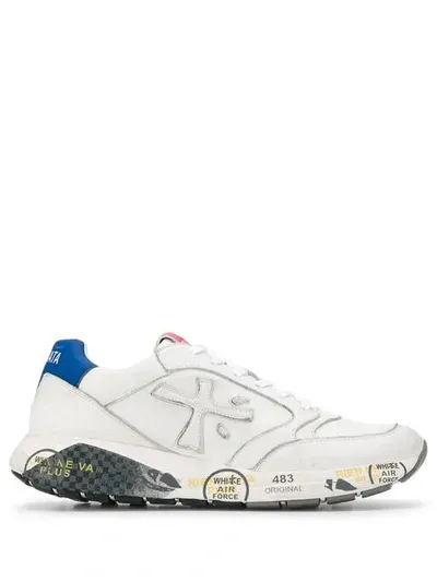 White Premiata Zac Zac Sneakers In White