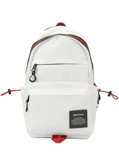 Makavelic Shuttle Backpack In White